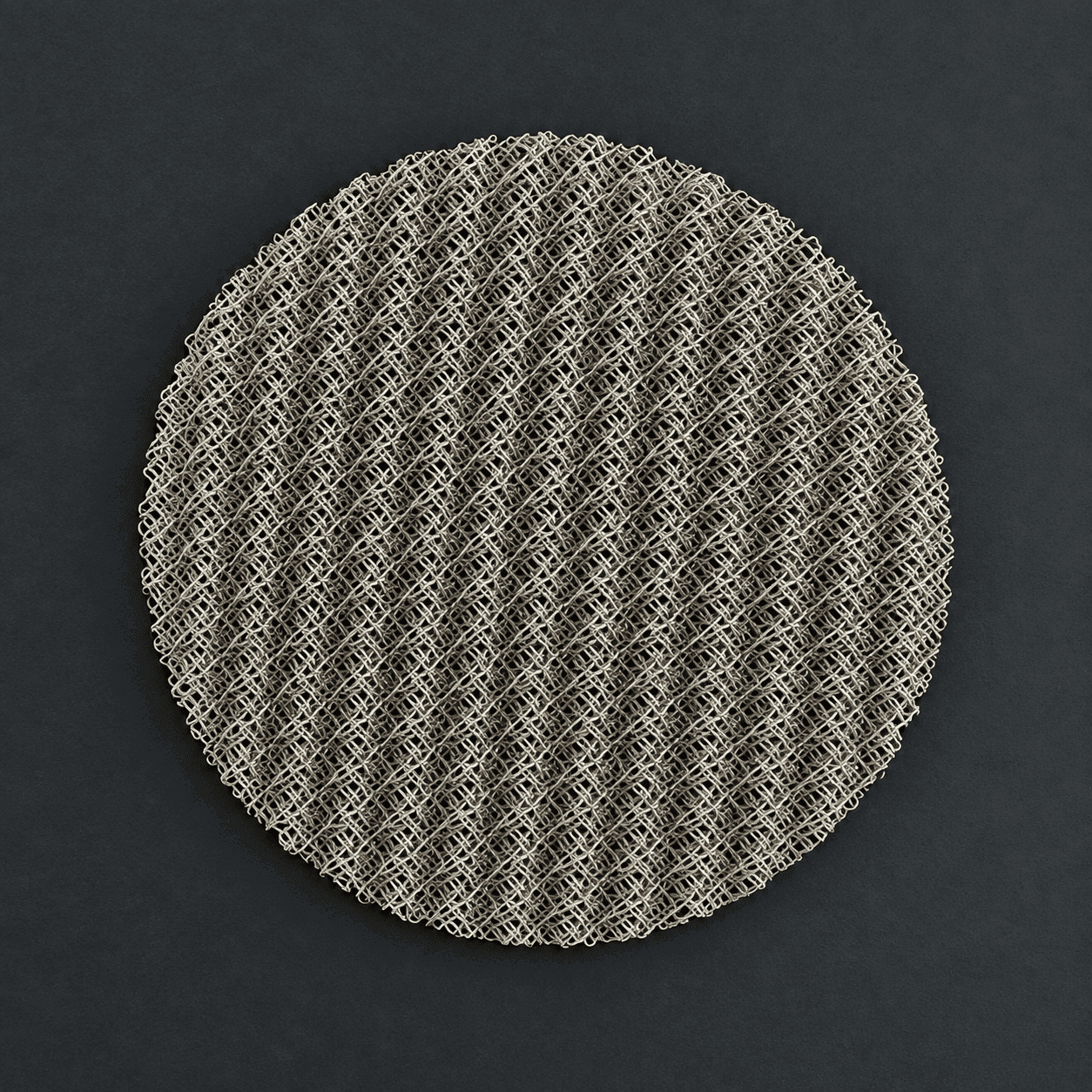 Knitted mesh